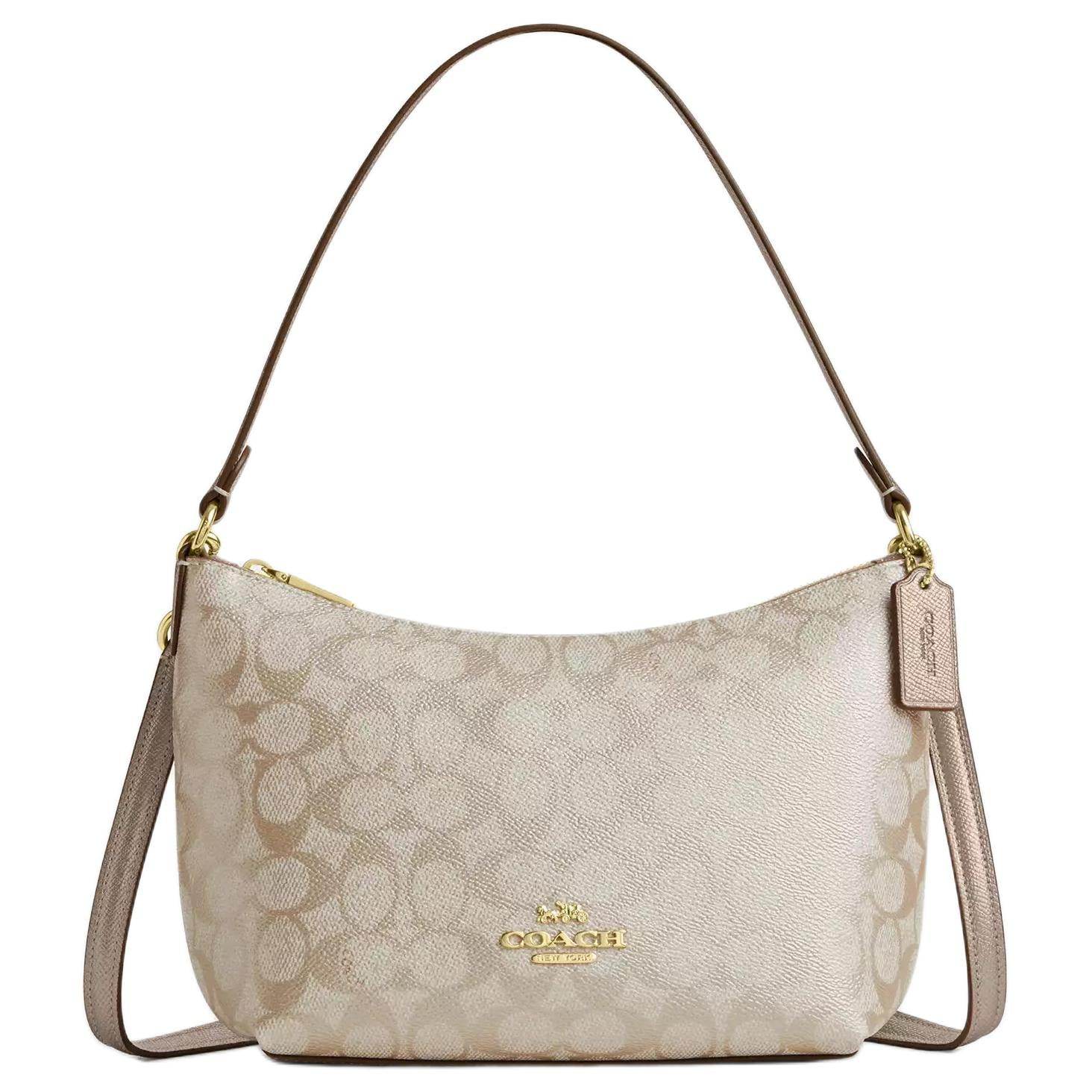 Сумка женская Coach Signature Zip Top 20 - Boxette Shop